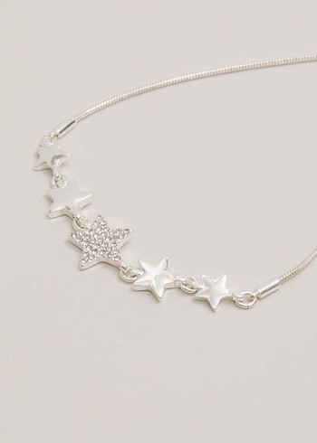 Phase Eight Silver Plated Star Extender Jewellery Silver USA | 9861237-NE